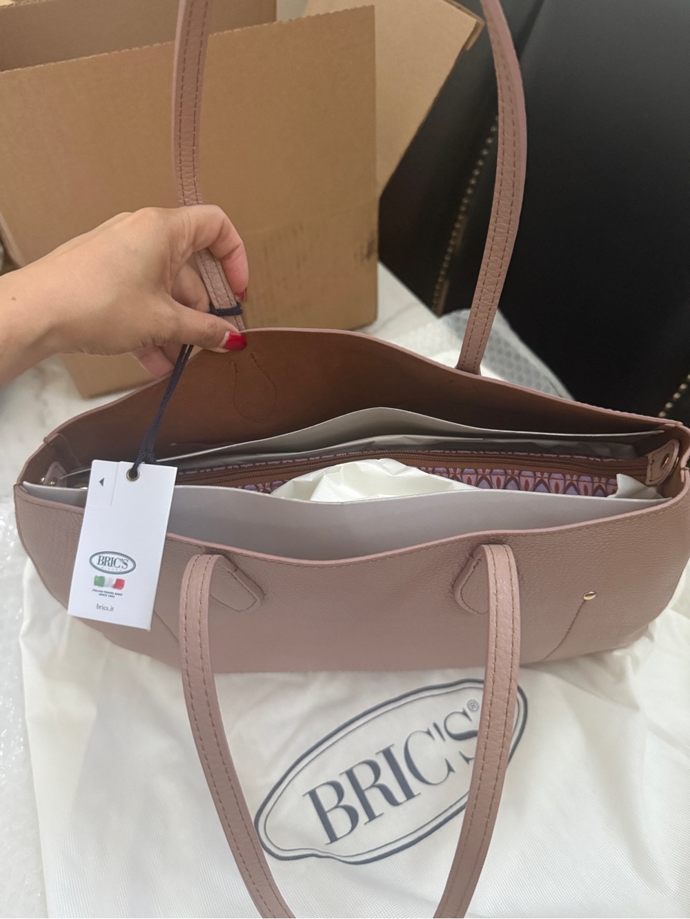 NWT BRIC’S GONDOLA LAVANDA 2 in 1 - Picture 4 of 9